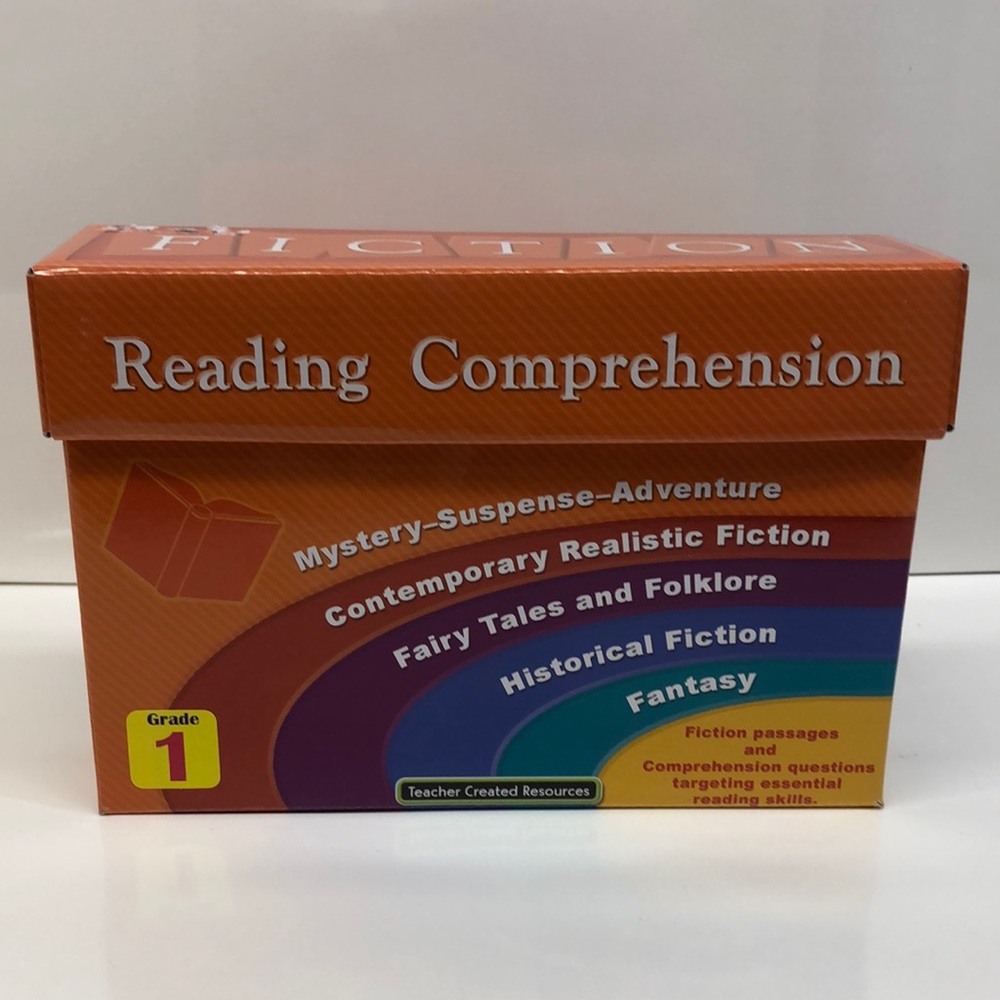 Fiction Reading Comprehension Cards Grade 1 - by TCR